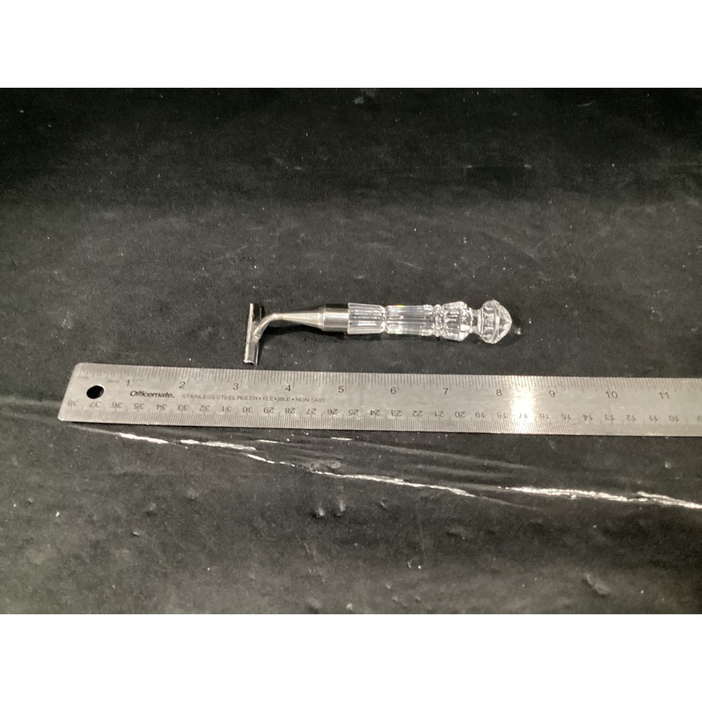 Vintage Waterford Crystal Shaving Razor